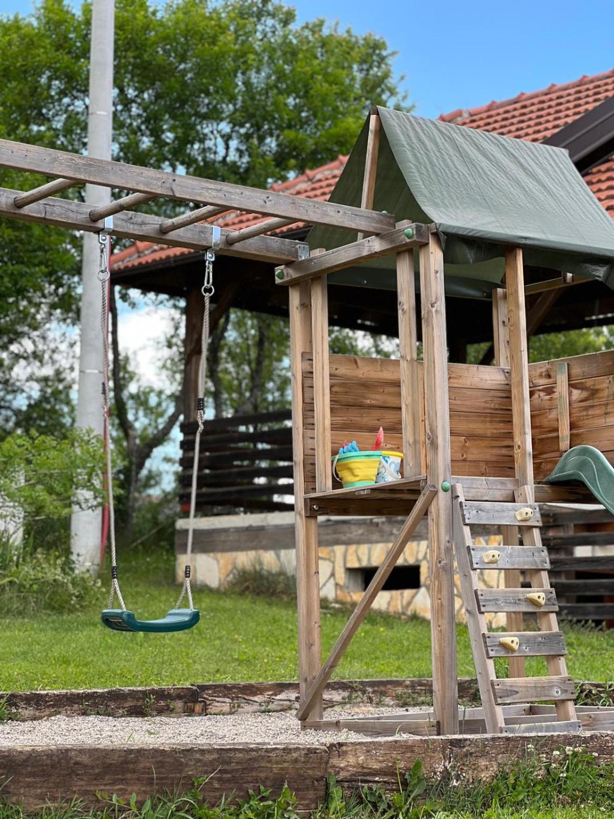 Villa Timber Fairies Slunj Exterior foto